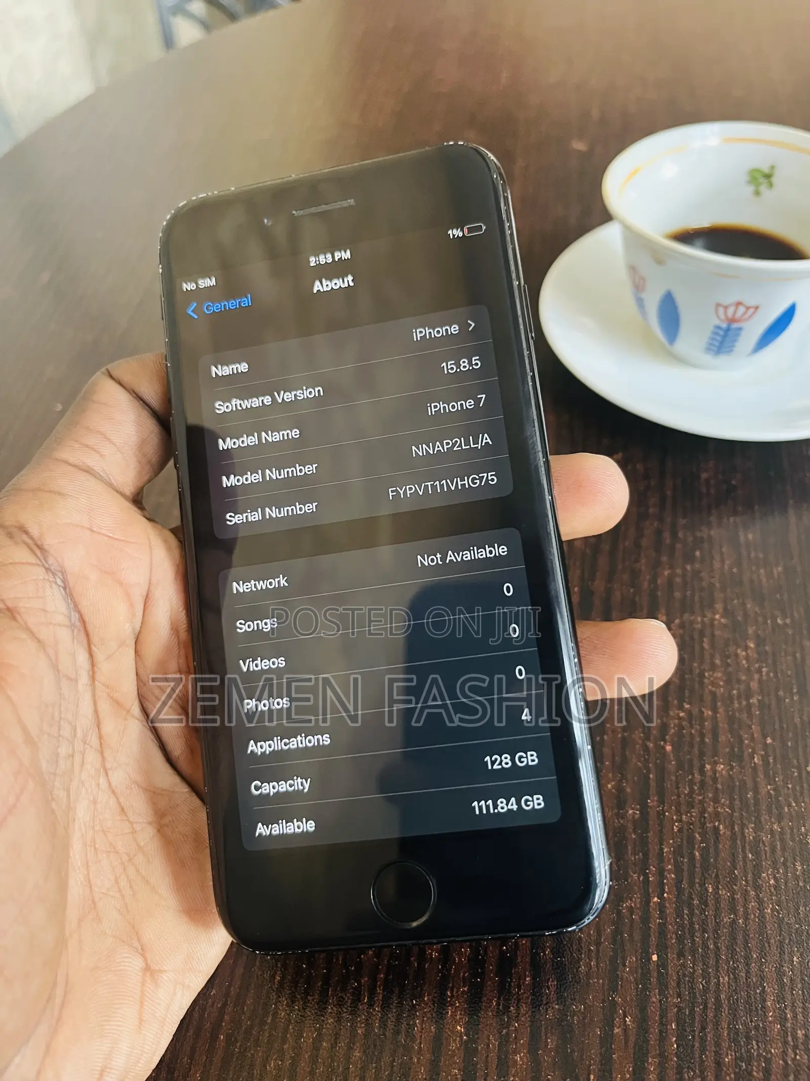 Apple iPhone 7 128 GB Black