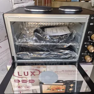 Lux 60l Household Electric Oven With Hot Plates.