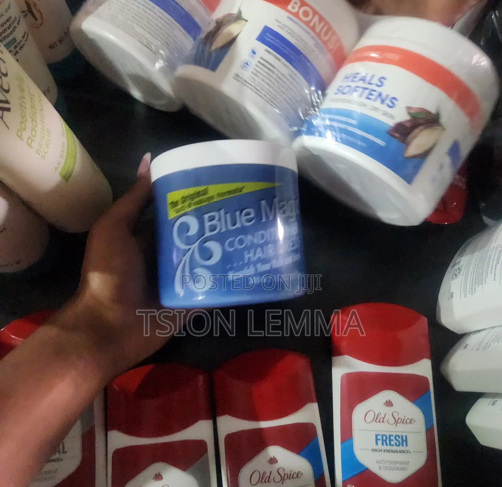 የፀጉር ቅባት (Blue Magic)