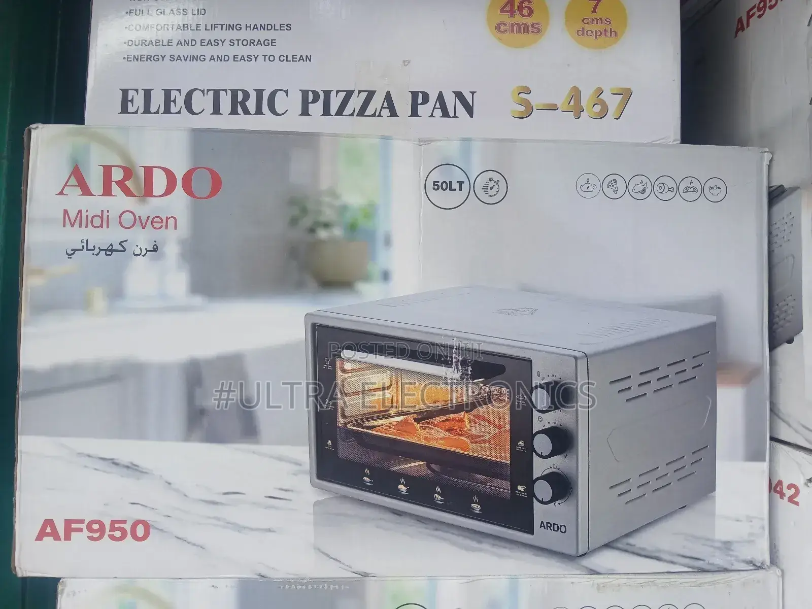 Ardo (Likely Akel Brand) Af950 Liter Midi Oven.