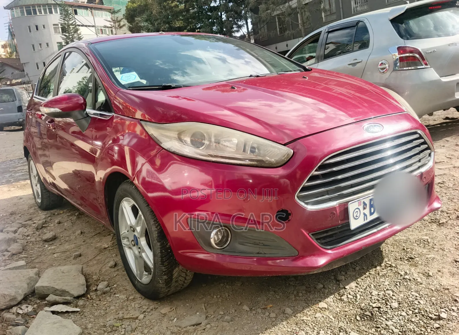 Ford Fiesta 2015 Burgundy