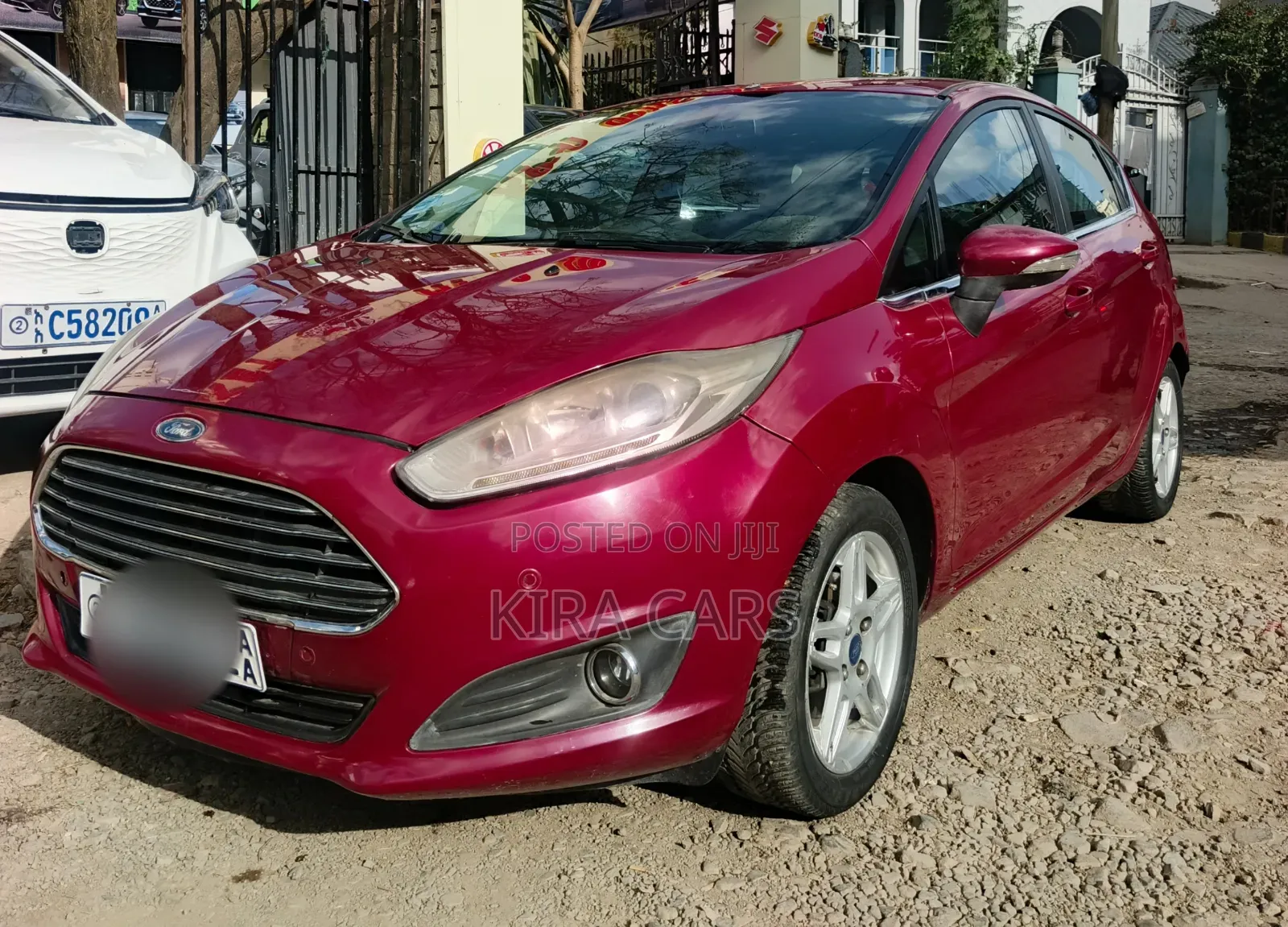 Ford Fiesta 2015 Burgundy