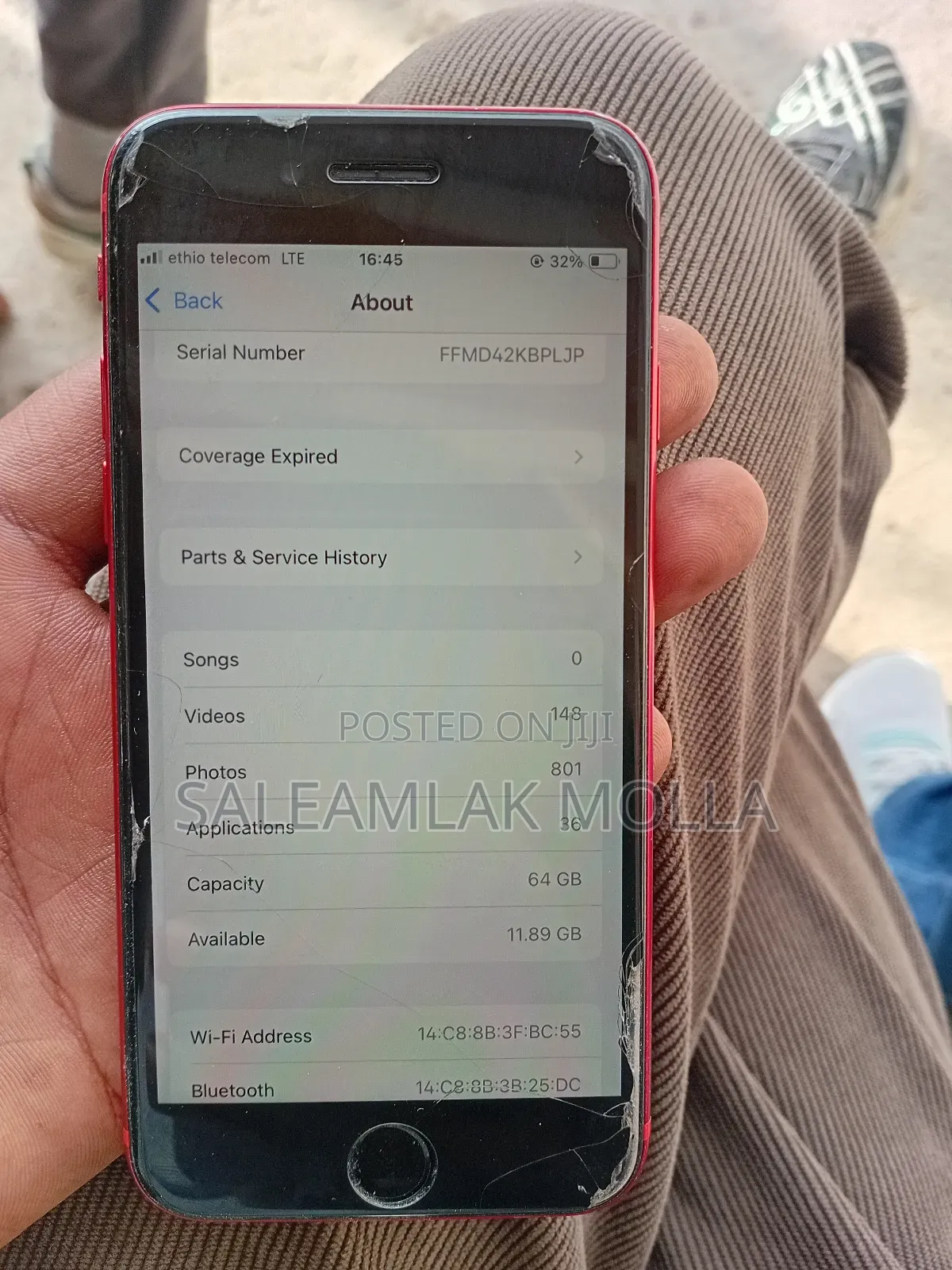 Apple iPhone SE (2022) 64 GB Red