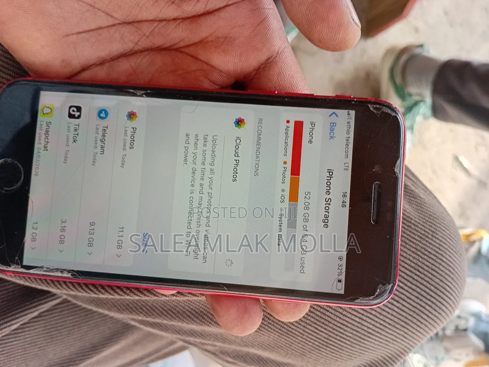 Apple iPhone SE (2022) 64 GB Red