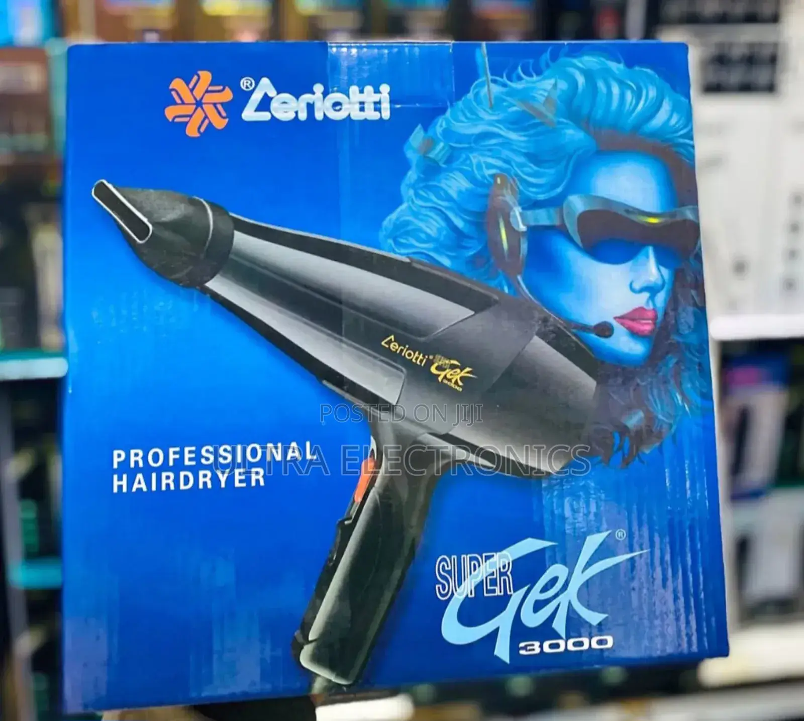 Ceriotti Super Gek 3000 Professional Hair Dryer.