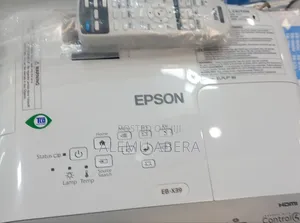 Brand New Epson Projector With Manual Model Name: Eb-X39 Hardware
