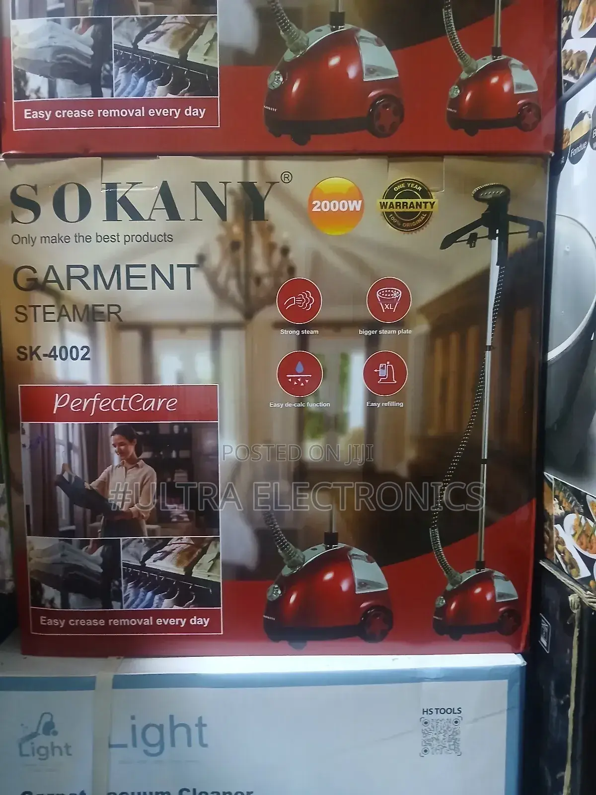 Sokany Sk-4002 Floor Garment Steamer.