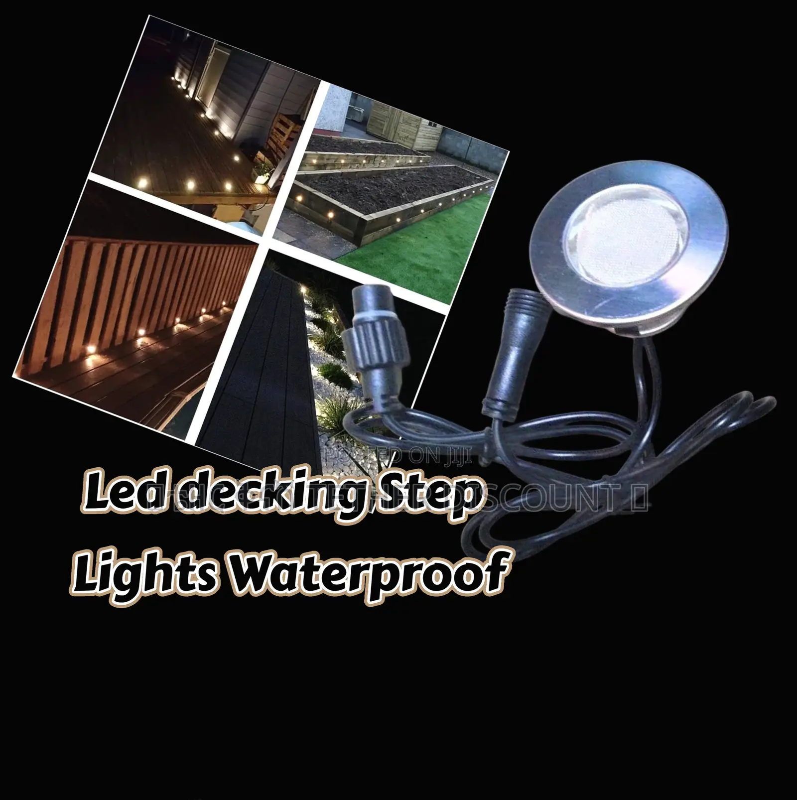 Led Decking Step Light Tiny Lamp Low Voltage Waterproofለደረጃ ለግድግዳማስዋቢያ