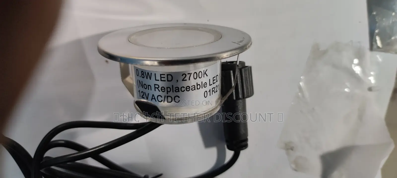 Led Decking Step Light Tiny Lamp Low Voltage Waterproofለደረጃ ለግድግዳማስዋቢያ