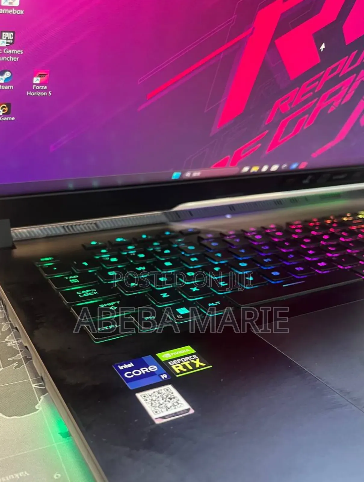 New Laptop Asus ROG Strix G17 32GB Intel Core I9 SSD 2T