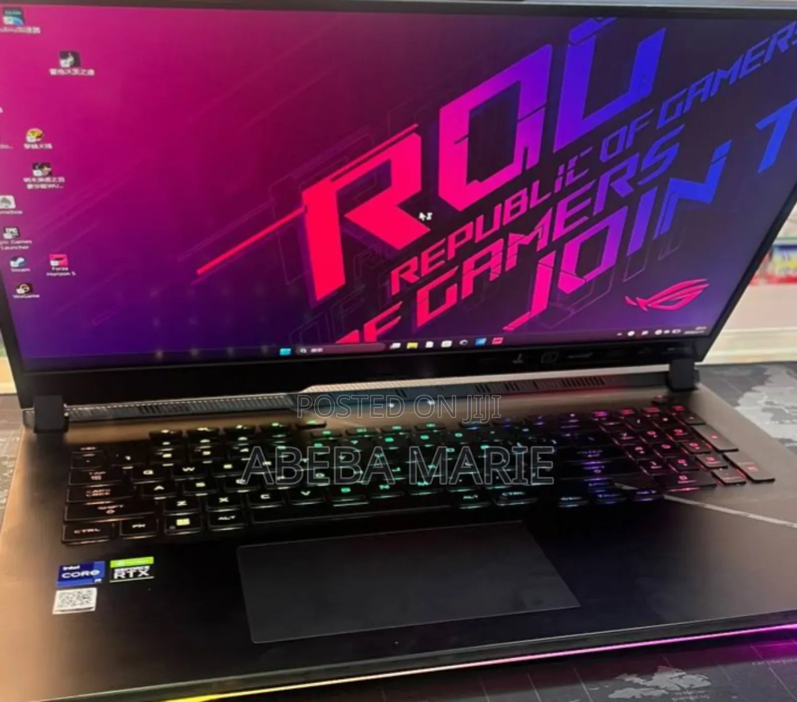 New Laptop Asus ROG Strix G17 32GB Intel Core I9 SSD 2T