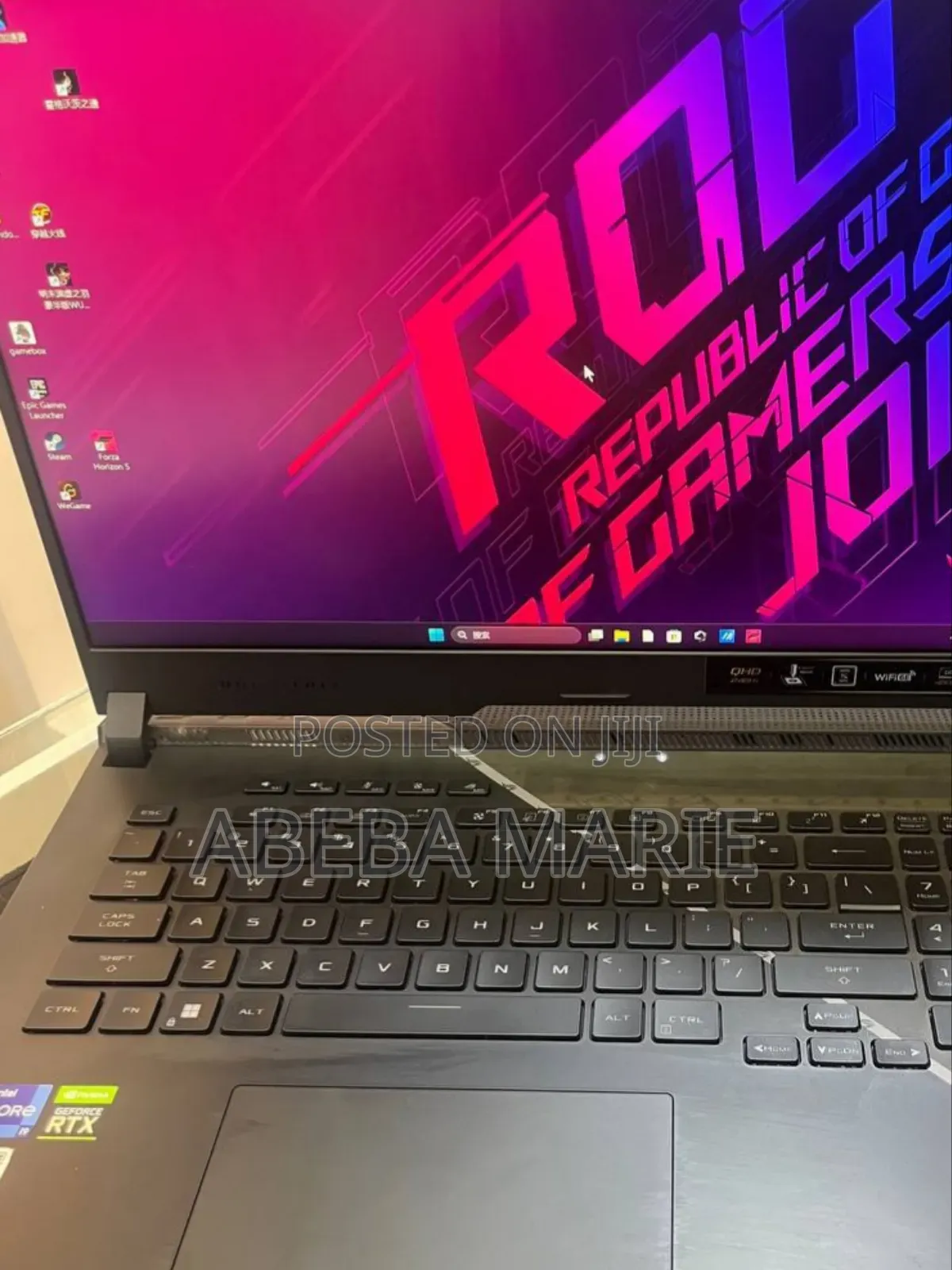 New Laptop Asus ROG Strix G17 32GB Intel Core I9 SSD 2T