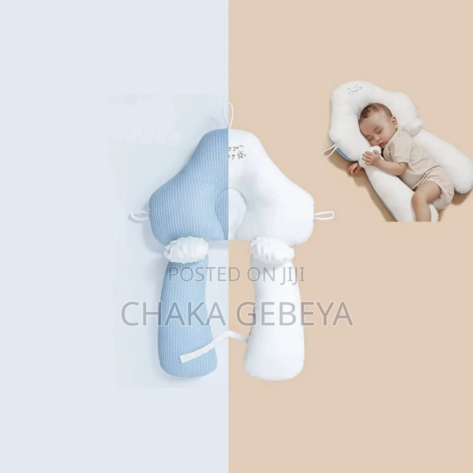Orthopedic Cloud Pillow for Plagiocephaly Intervention