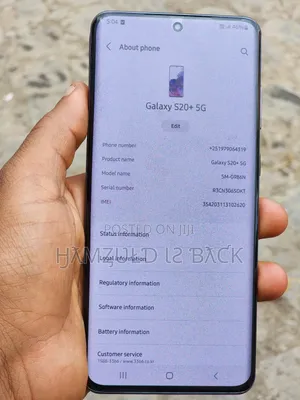 New Samsung Galaxy S20+ 5G 256 GB Black