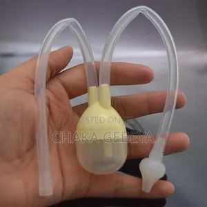 የሕጻን አፍንጫ ማፅጃ ስብስብ Baby Nose Cleaner Aspirator With Dry Wet Function