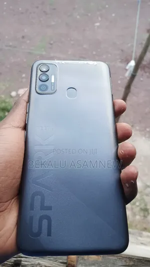 Tecno Spark 7 64 GB Black