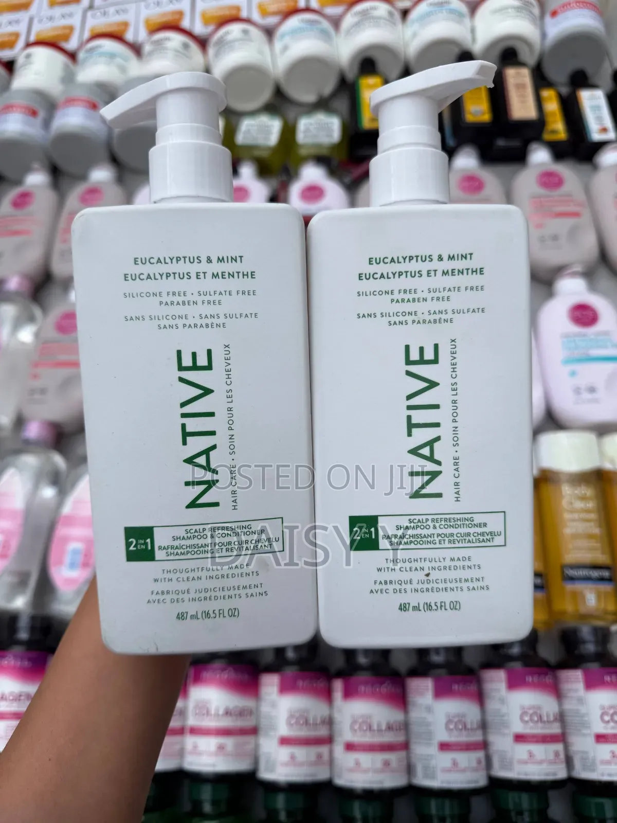 Fresh Scalp Vibes! Native Eucalyptus Mint 2-in-1 Hair Care