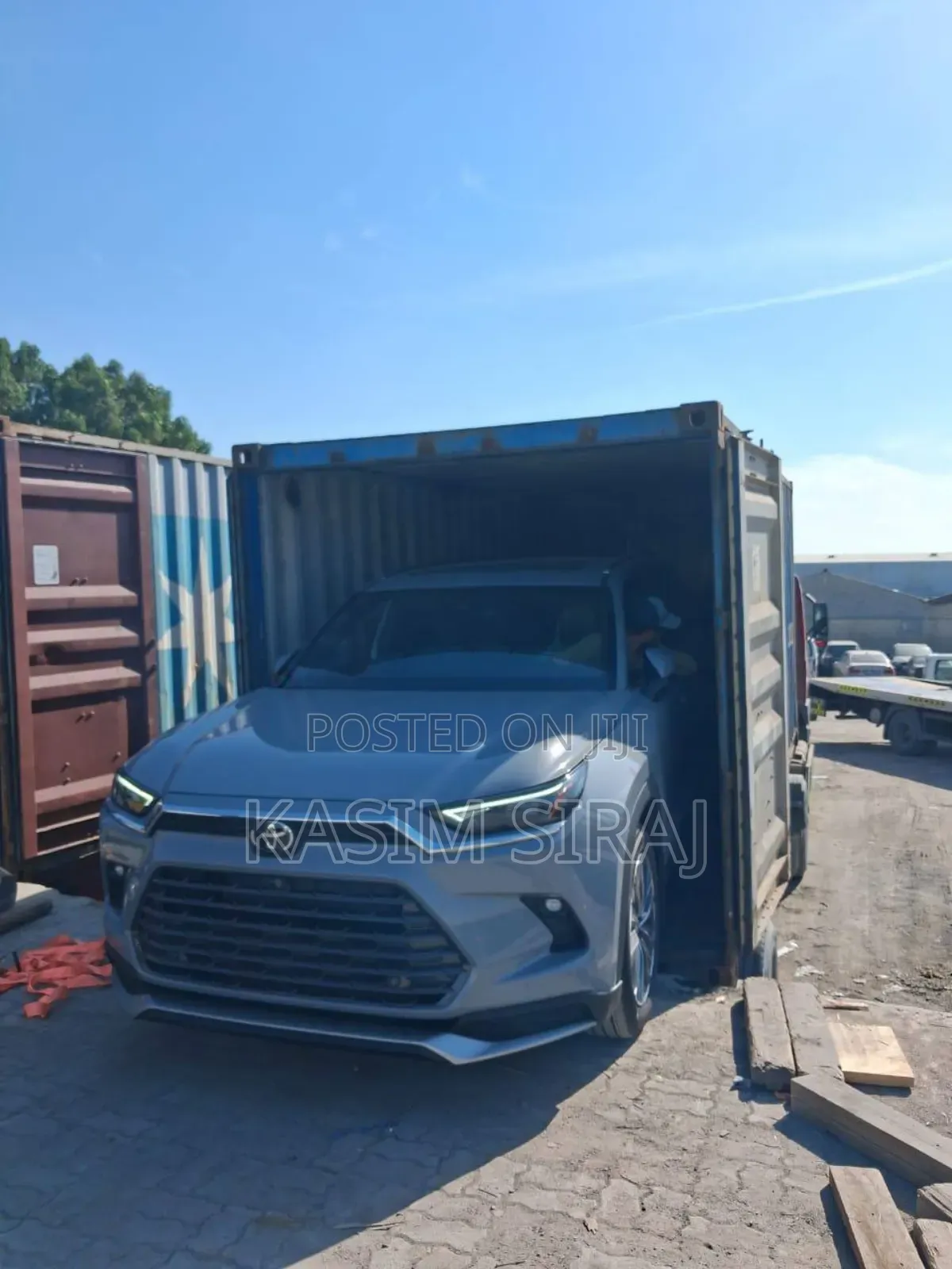 New Toyota Grand Highlander Platinum 2025 Blue