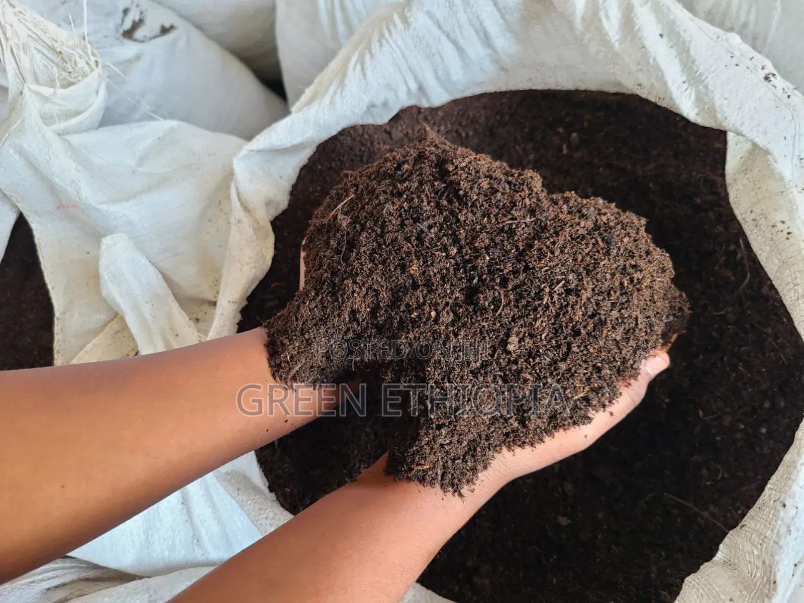 Organic Fertilizer (Compost) የተፈጥሮ ማዳበሪያ ወይም ኮምፖስት