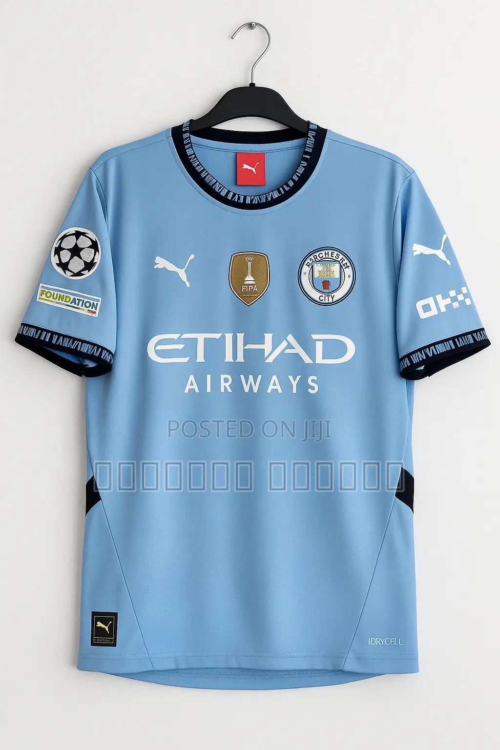 Man City Stadium 2025/26 Jersey – Pep Guardiola Team