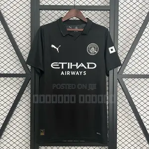 Man City Stadium 2025/26 Jersey – Pep Guardiola Team
