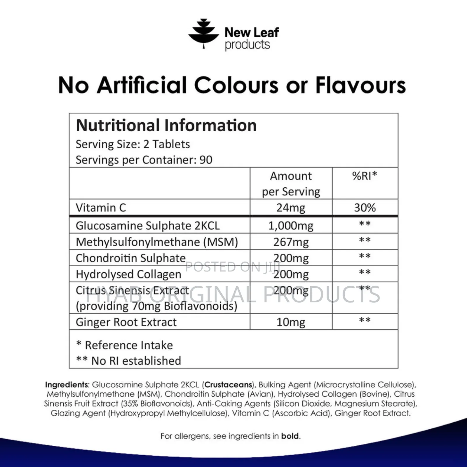 Glucosamine 7in1 Complex 180tablets