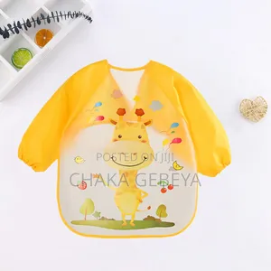 Waterproof Long-Sleeve Baby Bibs