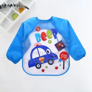 Waterproof Long-Sleeve Baby Bibs