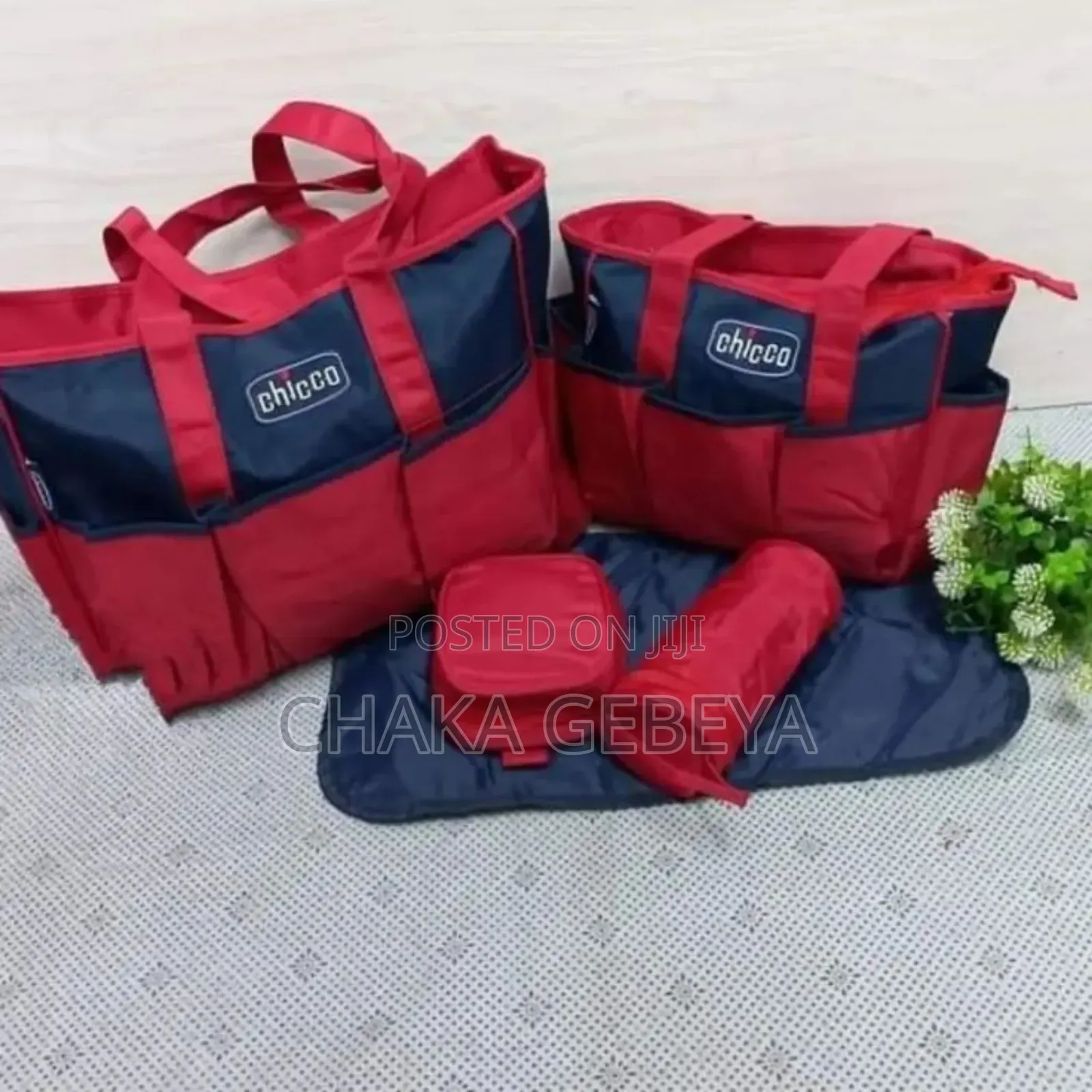 ቺኮ 5በ1 የእናት ቦርሳ Chicco Multi-Compartment Diaper Bag Travel Backpack