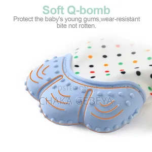 ለአዲስ የተወለደ ሕጻን የሲሊኮን የድድ ማከኪያ ጓንት | Food Grade Silicone