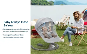 Mastela 4-in-1: From Newborn Bassinet to Toddler Rocker