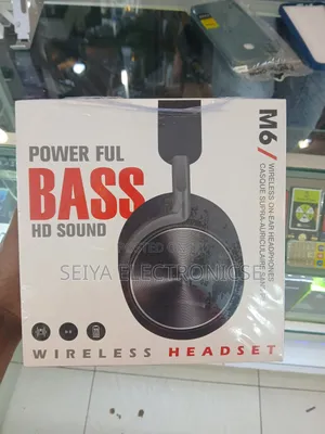 M6 Wireless Bluetooth Headphones Active Noise-Canceling