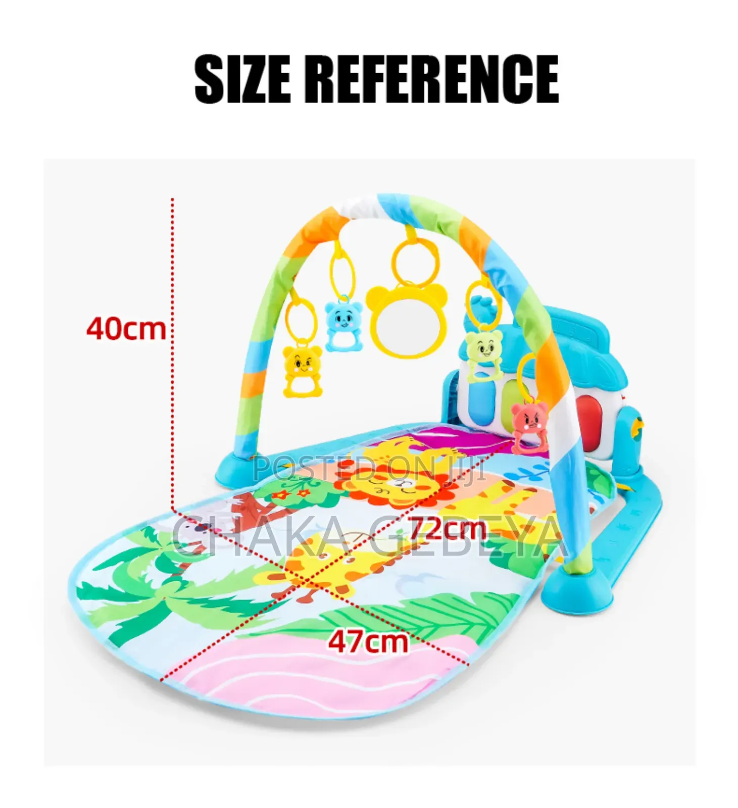 Baby Piano Fitness Play Gym Mat
