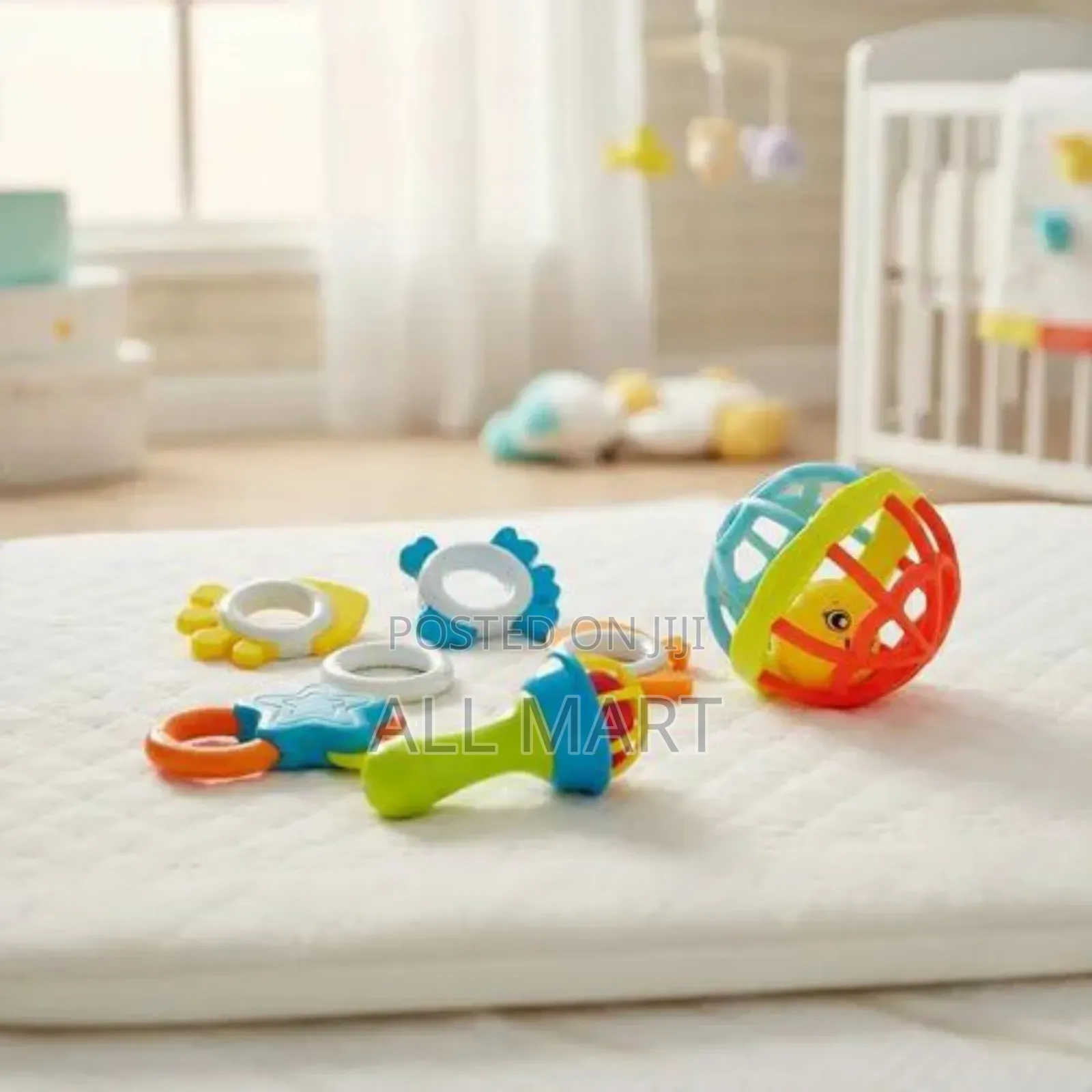 8 Pieces Baby Rattle