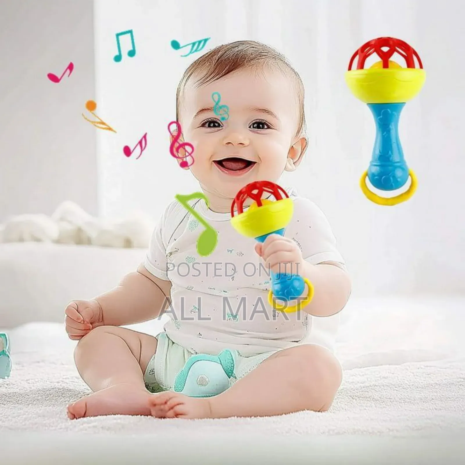 8 Pieces Baby Rattle