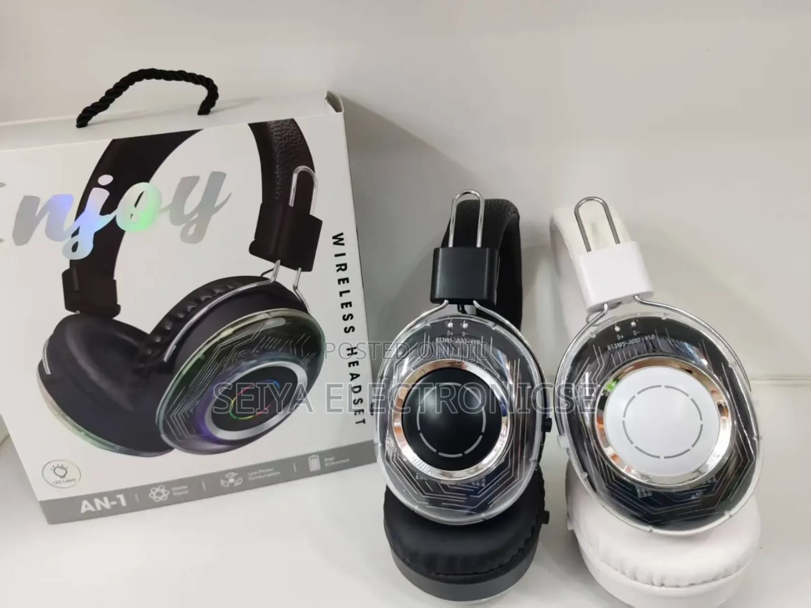 # Enjoy Headset an-1" Wireless Headphones. Anc Headphones