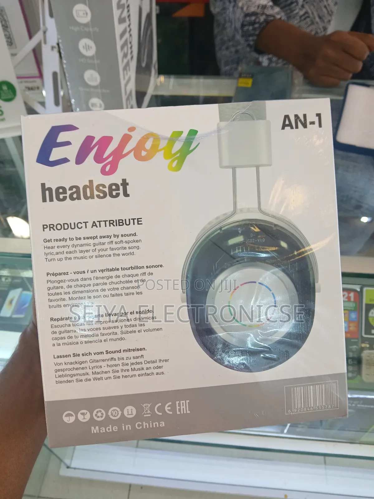 # Enjoy Headset an-1" Wireless Headphones. Anc Headphones