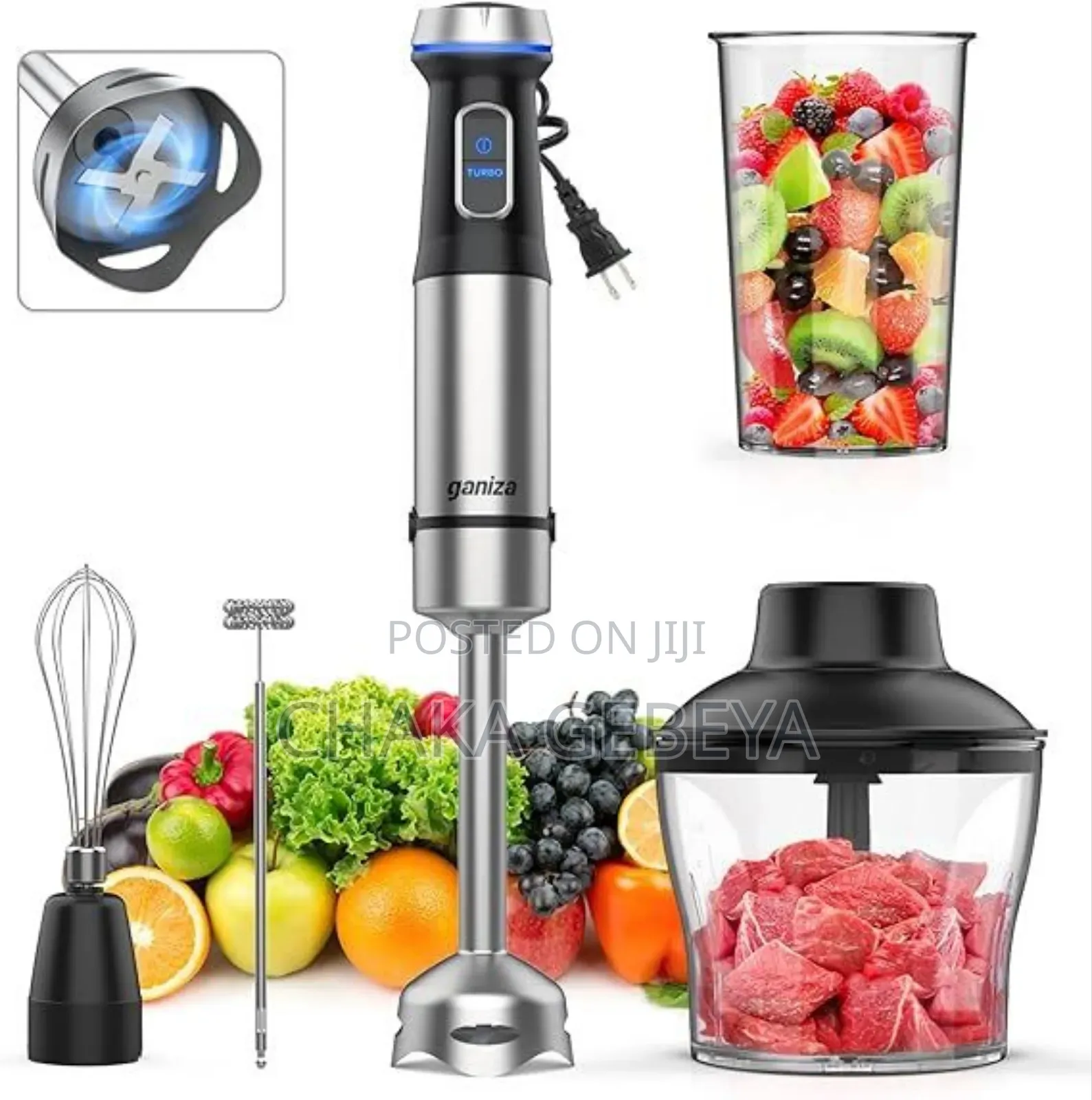 5-in-1 Blender:From Silky Soups To Perfect Baby Puree In Under Minute