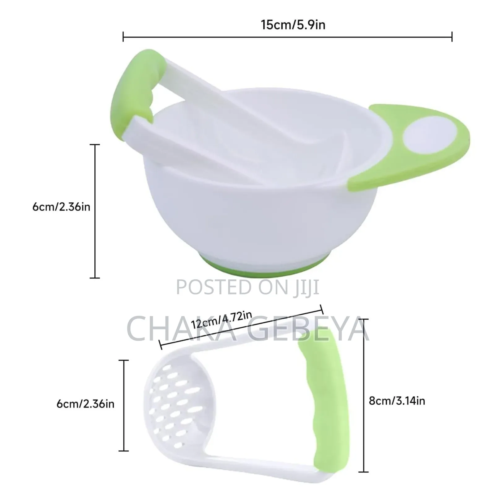 Genius 2-in-1 Silicone Mash Feed Bowl