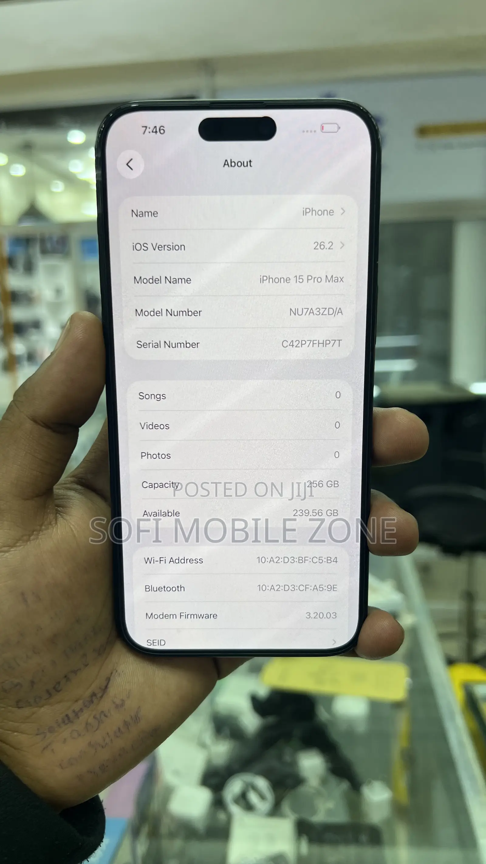 New Apple iPhone 15 Pro Max 256 GB