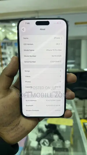 New Apple iPhone 15 Pro Max 256 GB