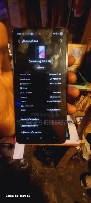 Samsung Galaxy A53 5G 128 GB Black