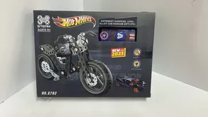 Hot Wheels Metal Motorcycle Construction Set