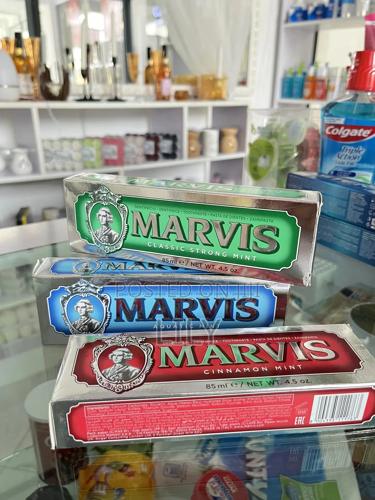 Original Marvis Teeth Whitening Toothpaste