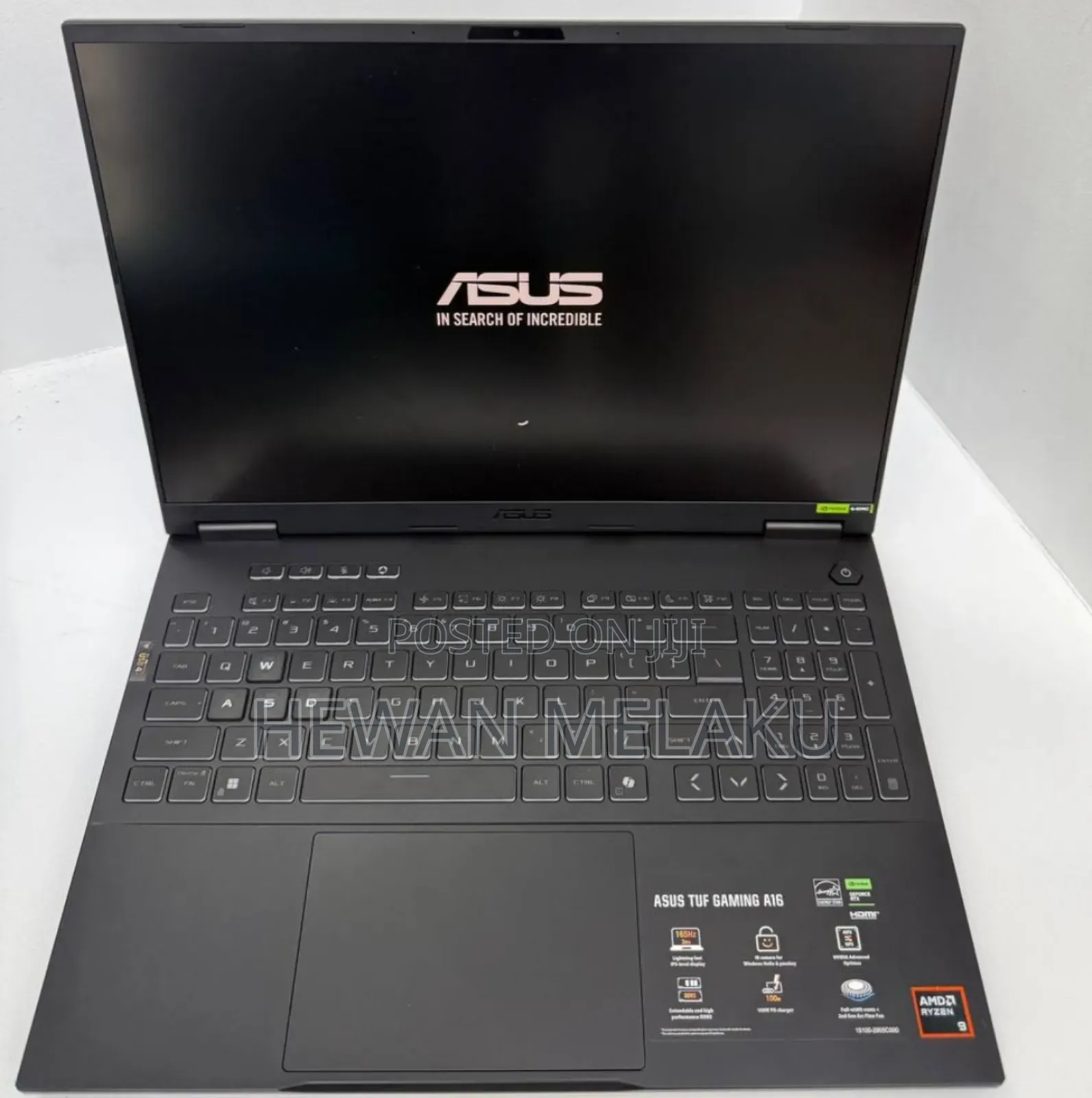 New Laptop Asus TUF Gaming A15 32GB AMD Ryzen 9 SSD 512GB