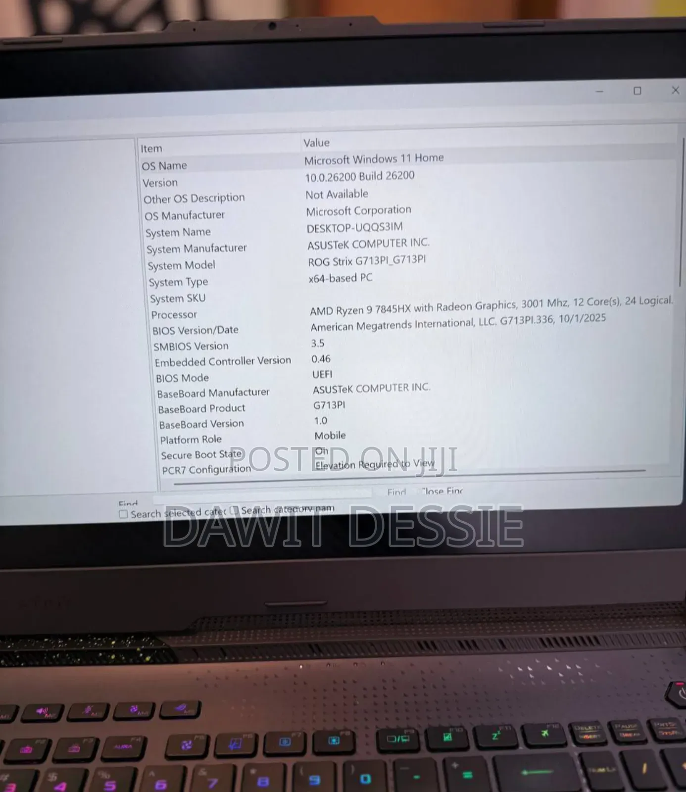New Laptop Asus 16GB AMD Ryzen 9 SSD 1T