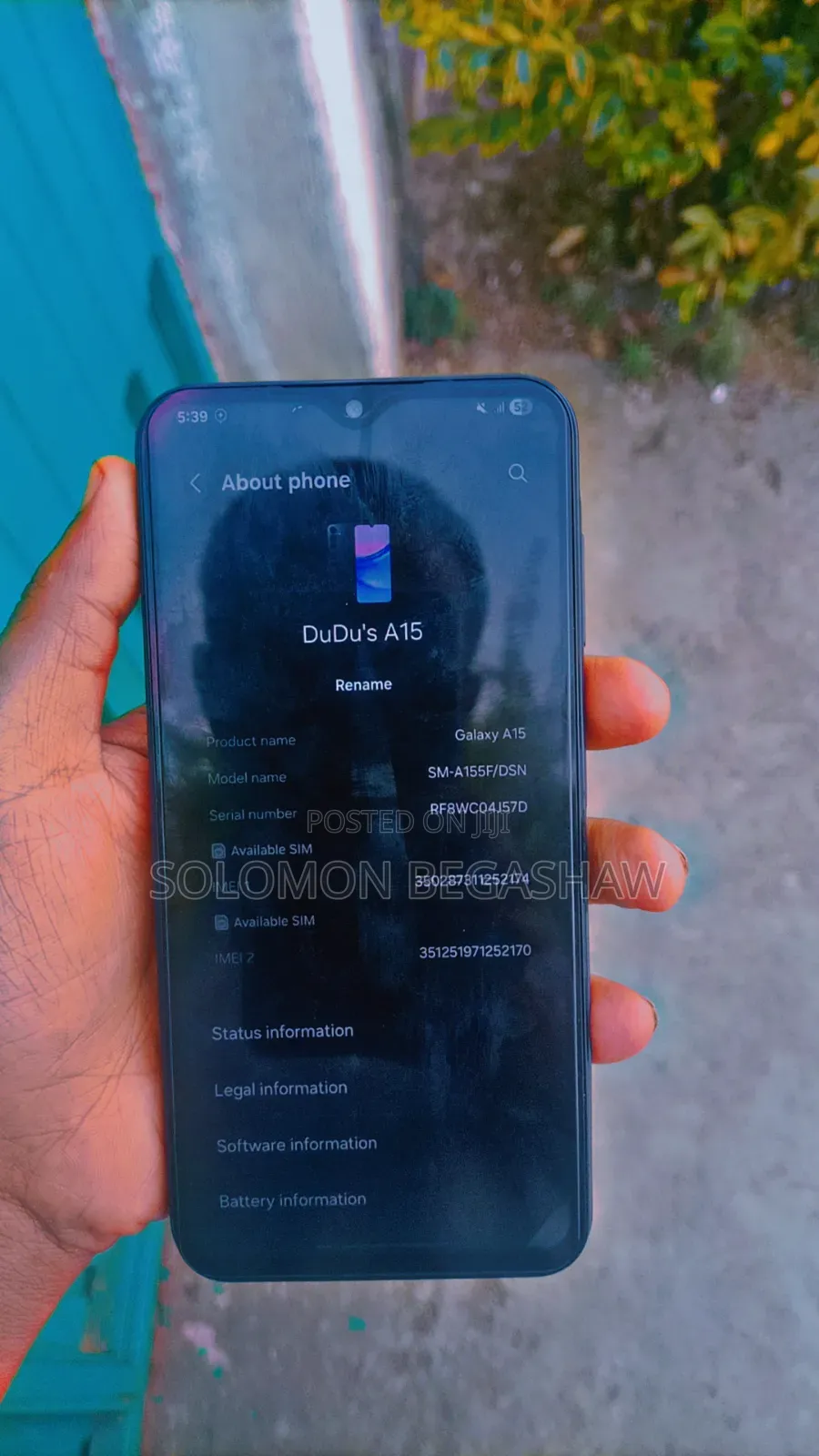 Samsung Galaxy A15 5G 128 GB Blue