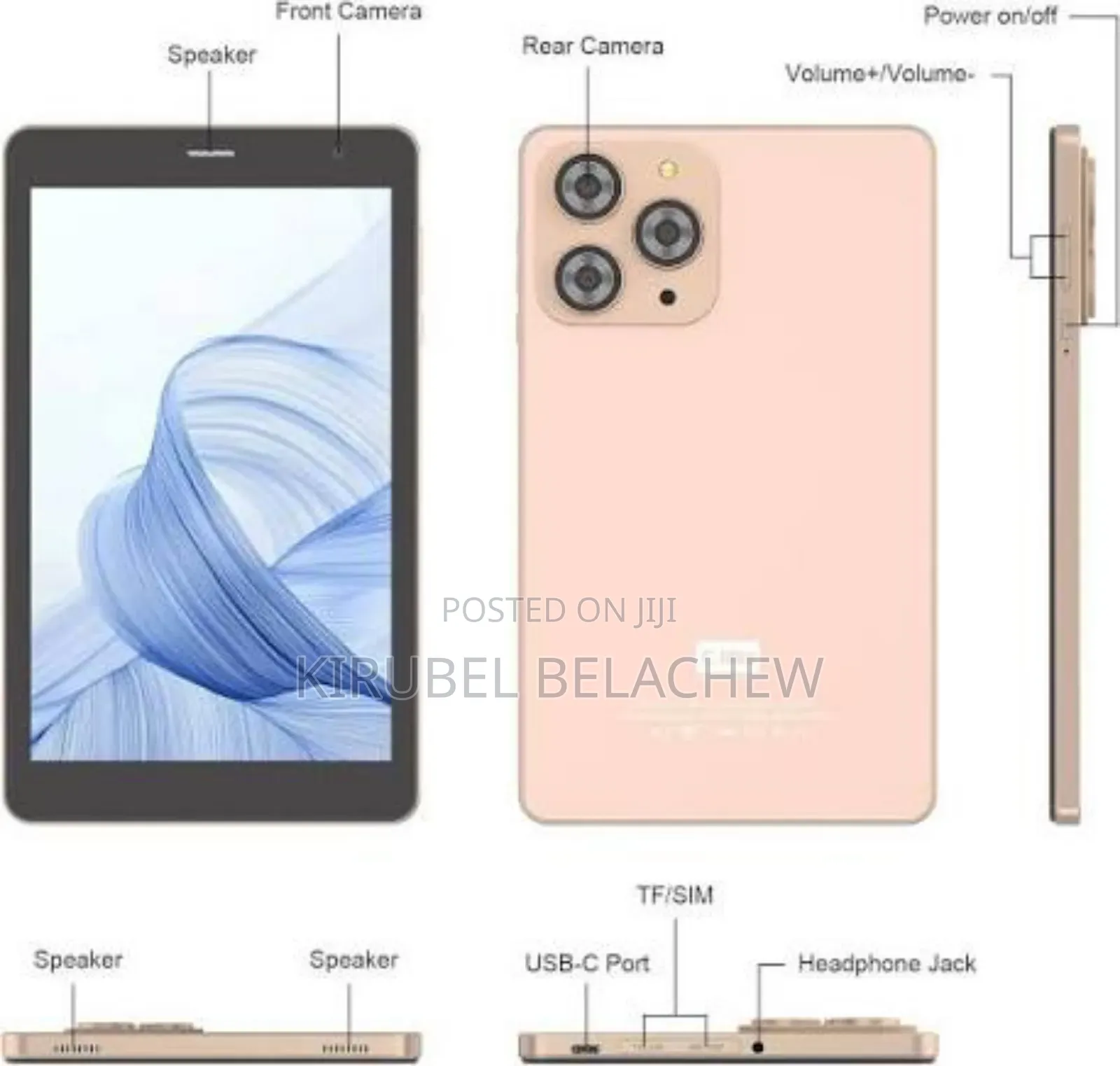 New C idea CM8800 Plus 512 GB Black