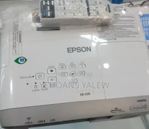 Brand New Epson Projector With Manual Model Name: Eb-X39 Hardware