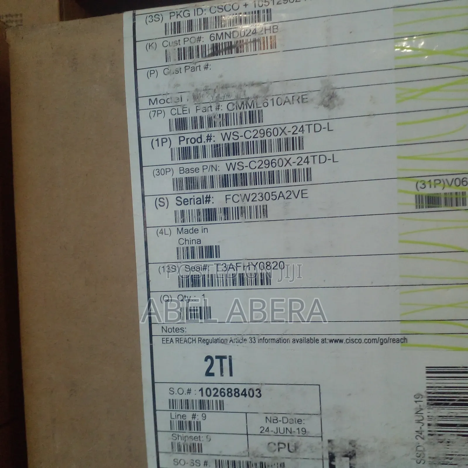 Cisco Ws-C2960x-24td-L